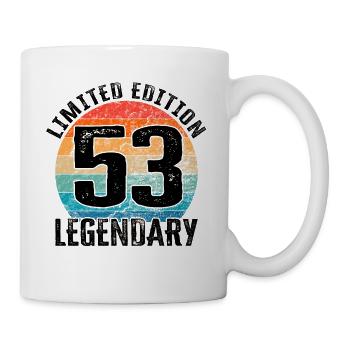 Happy Birthday - 53rd birthday - Mug - white - Right