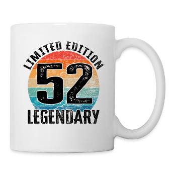 Happy Birthday - 52nd birthday - Mug - white - Right