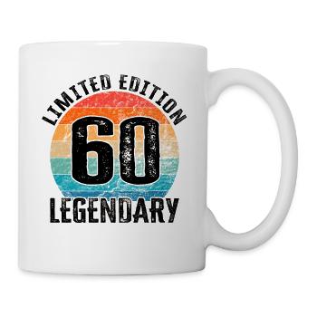 Happy Birthday - 60th birthday - Mug - white - Right