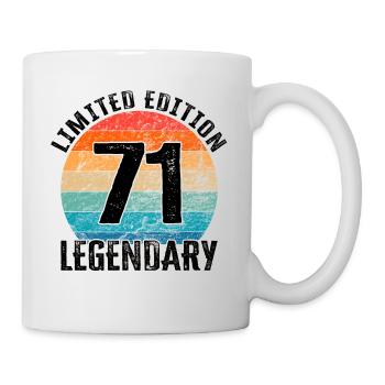 Happy Birthday - 71st birthday - Mug - white - Right