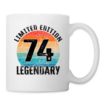 Happy Birthday - 74th birthday - Mug - white - Right