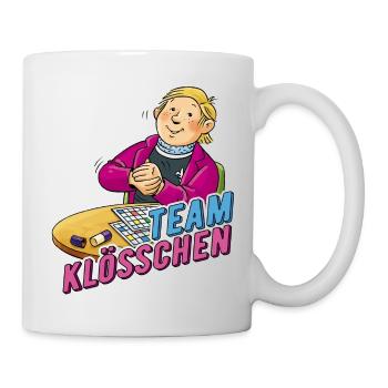 TKKG Team Willi Klösschen - Tasse - Weiß - Rechts