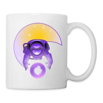 Exploring A New Galaxy - Mug - white - Right