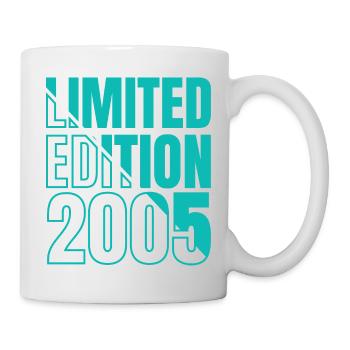 2005 Édition Limitée Anniversaire - Mug blanc - blanc - Droite