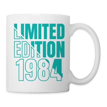 1984 Limited Edition Birthday Design - Mug - white - Right