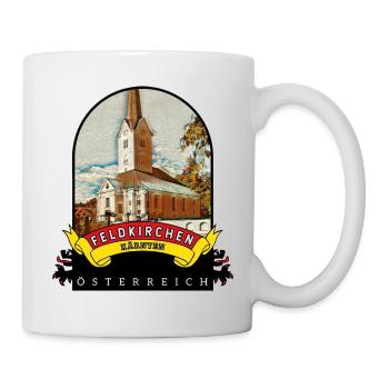 Kärnten Feldkirchen Österreich Souvenir - Tasse - Weiß - Rechts