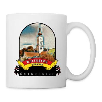 Kärnten Wolfsberg Österreich Souvenir - Tasse - Weiß - Rechts