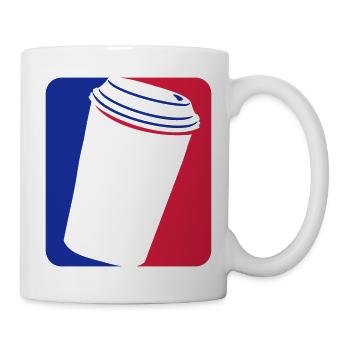 Blue Red Coffee Mug - Mug - white - Right