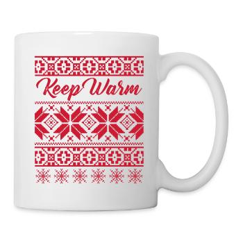 Norwegian Pattern No.01 - Mug - white - Right