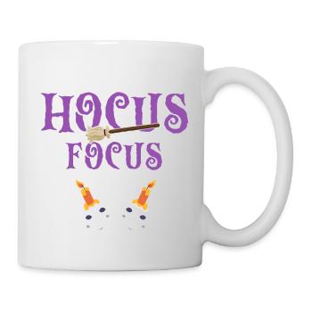 A Bunch Of Hocus Focus Cool Funny Halloween - Tasse - Weiß - Rechts