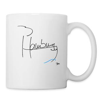 Hamburg - Tasse - Weiß - Rechts