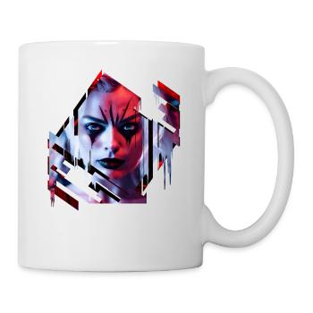 Neon Göttin - Tasse - Weiß - Rechts