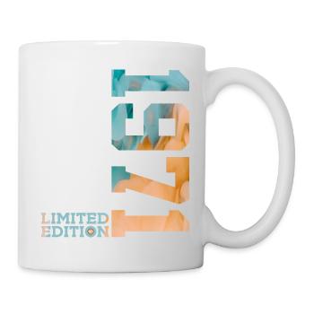 55E ANNIVERSAIRE ÉDITION LIMITÉE 1971 - Mug blanc - blanc - Droite