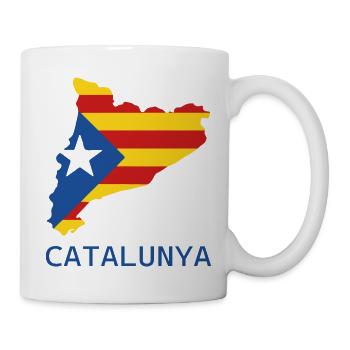 Catalogne - Mug blanc - blanc - Droite