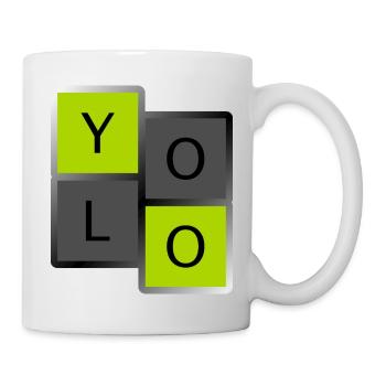 YOLO - Mug - white - Right