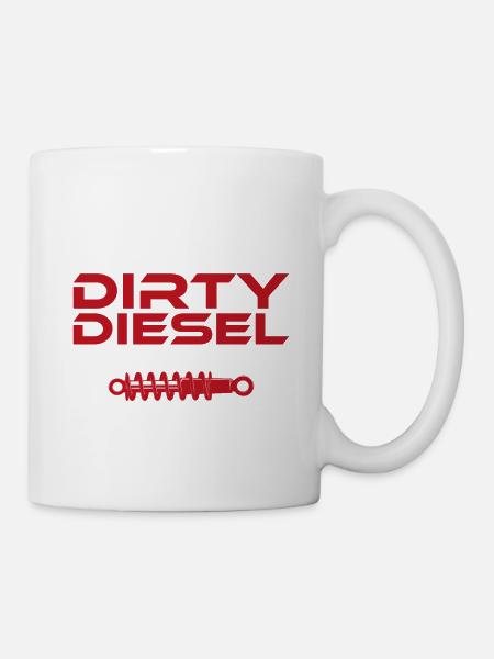 Make Dirty Diesel Great Again - Tasse - Weiß