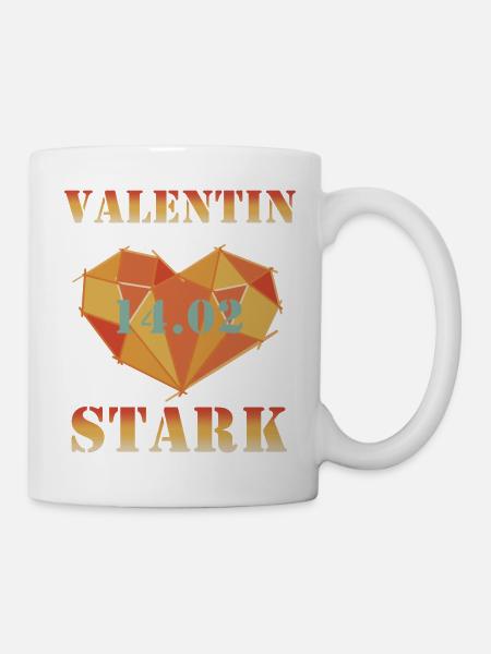 Valentin Stark - Tasse - Weiß