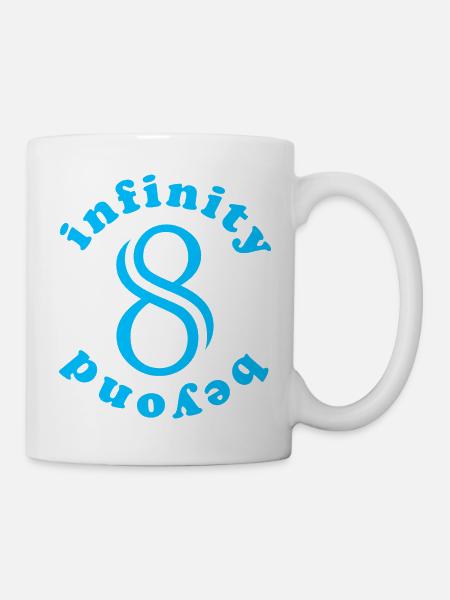Infinity & Beyond - Tasse - Weiß