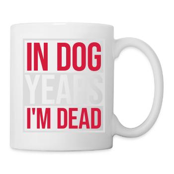 in dog years Dead - Mug - white - Right