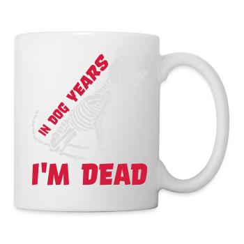 in dog years Dead - Mug - white - Right