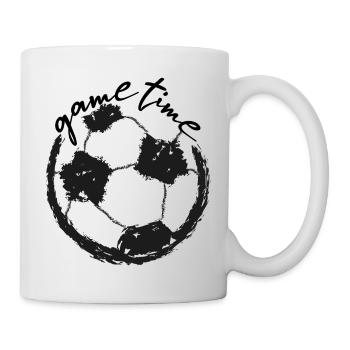 Football match time - Mug - white - Right