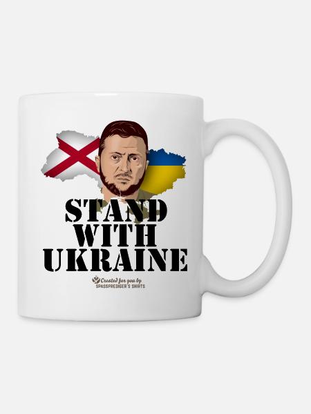 Ukraine Alabama T-Shirt - Tasse - Weiß