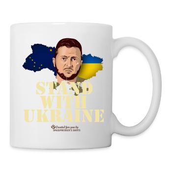Ukraine Alaska Stand with Ukraine - Mug - white - Right