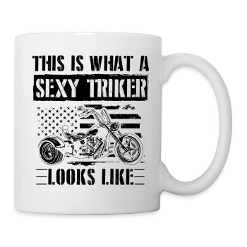 Trike - Tasse - Weiß - Rechts
