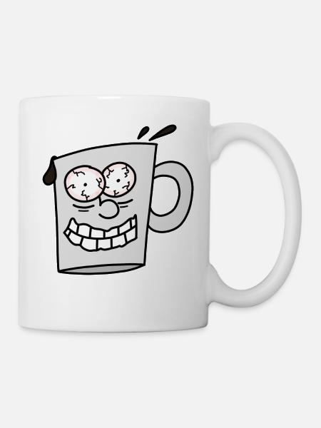 Kaffee Junkie - Tasse - Weiß