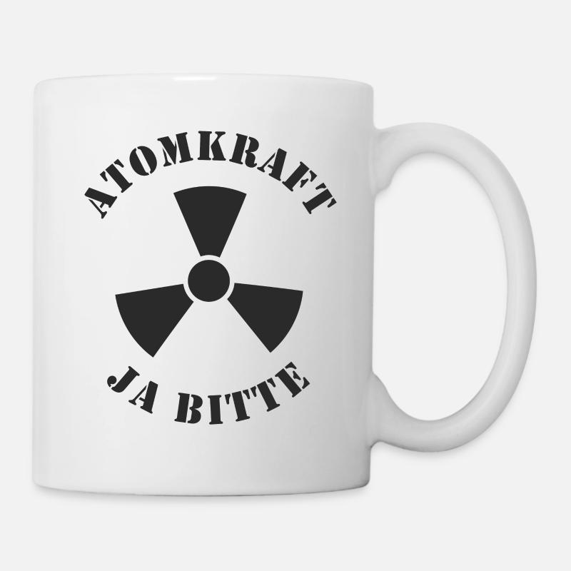 Atomkraft, Ja bitte - Tasse - Weiß