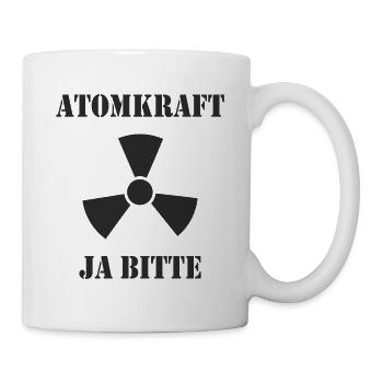 Atomkraft, Ja bitte - Tasse - Weiß - Rechts