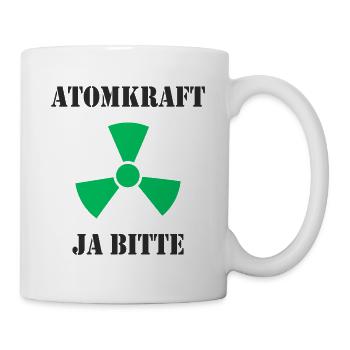 Atomkraft, Ja bitte - Tasse - Weiß - Rechts