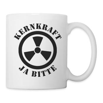Kernkraft, Ja bitte - Tasse - Weiß - Rechts