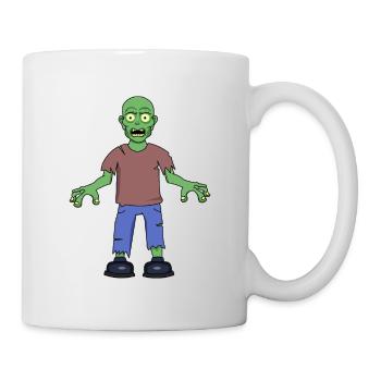 Scared Zombie - Mug - white - Right
