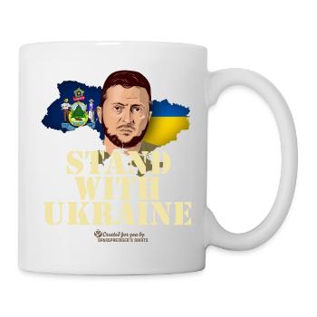 Maine Ukraine - Mug - white - Right