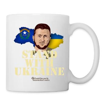 Ukraine Nevada Selenskyj - Tasse - Weiß - Rechts