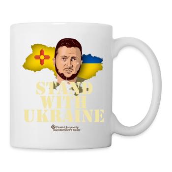 Ukraine New Mexico - Tasse - Weiß - Rechts