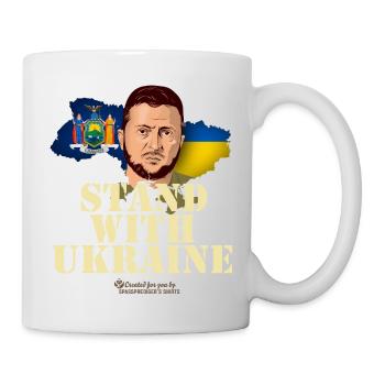 Ukraine State New York - Mug - white - Right