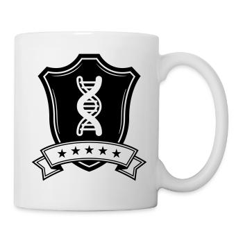 Dna Wappen - Tasse - Weiß - Rechts