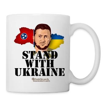 Ukraine Tennessee - Mug blanc - blanc - Droite