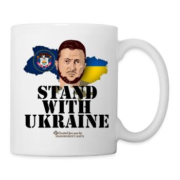 Ukraine Zelensky Utah - Mug - white - Right