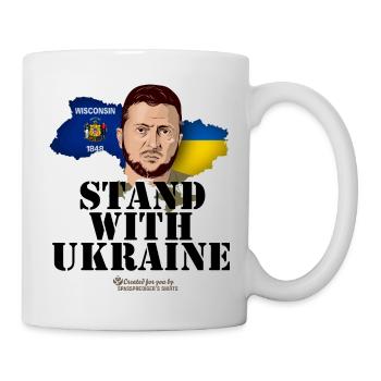 Ukraine Wisconsin - Mug - white - Right