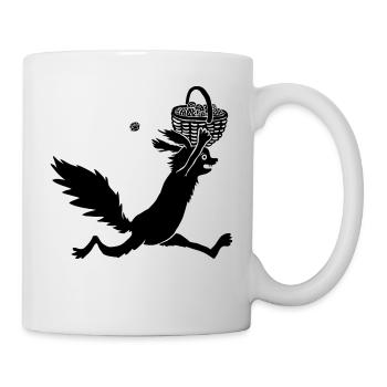 Eichhörnchen - Tasse - Weiß - Rechts