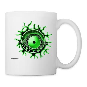 Eye green - Mug - white - Right