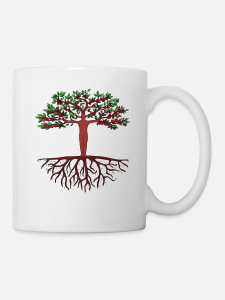 Homme-Arbre - Mug blanc - blanc