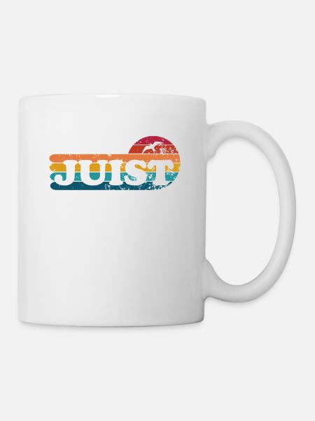 Insel Juist Ostfriesland - Tasse - Weiß