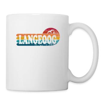 Langeoog - Tasse - Weiß - Rechts