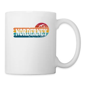 Insel Norderney Ostfriesland - Tasse - Weiß - Rechts