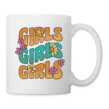 Train de bateau pour filles - Journée internationale de la femme - Mug blanc - blanc - Droite