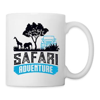 Safari Big five - Tasse - Weiß - Rechts
